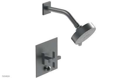Phylrich - Croi Pressure Balance Shower and Diverter Set (Less Spout) - Cross Handle