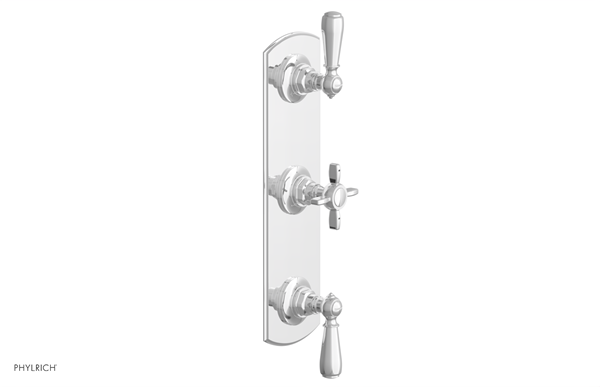 Phylrich - Jamestown Thermostatic Valve with Two Volume Control - Lever Handles