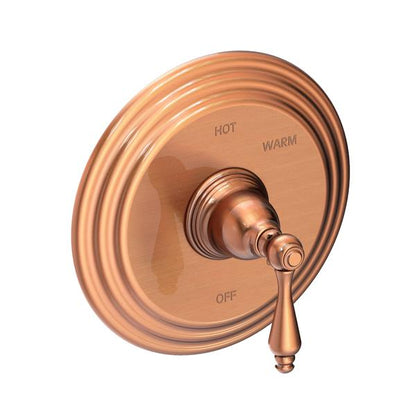 Newport Brass - Seaport Balanced Pressure Shower Trim Plate with Handle. Less showerhead, arm and flange.