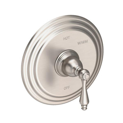 Newport Brass - Seaport Balanced Pressure Shower Trim Plate with Handle. Less showerhead, arm and flange.