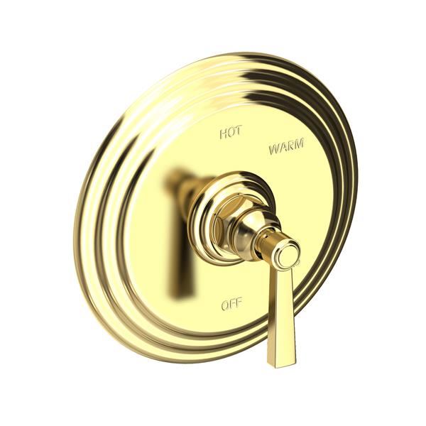 Newport Brass - Astor Balanced Pressure Shower Trim Plate with Handle. Less showerhead, arm and flange.