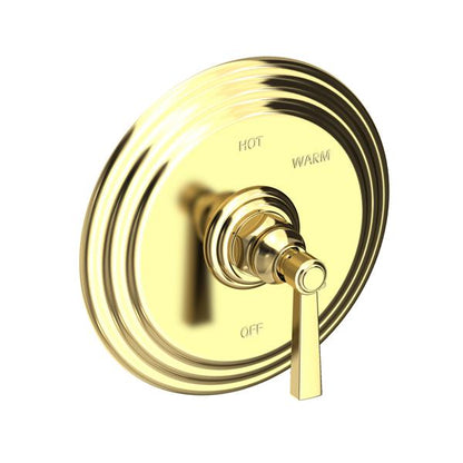 Newport Brass - Astor Balanced Pressure Shower Trim Plate with Handle. Less showerhead, arm and flange.