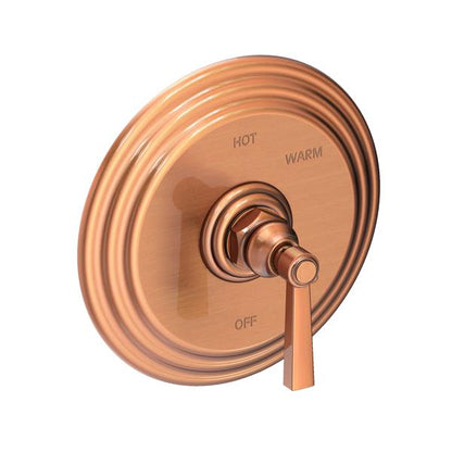 Newport Brass - Astor Balanced Pressure Shower Trim Plate with Handle. Less showerhead, arm and flange.