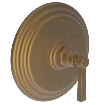 Newport Brass - Astor Balanced Pressure Shower Trim Plate with Handle. Less showerhead, arm and flange.