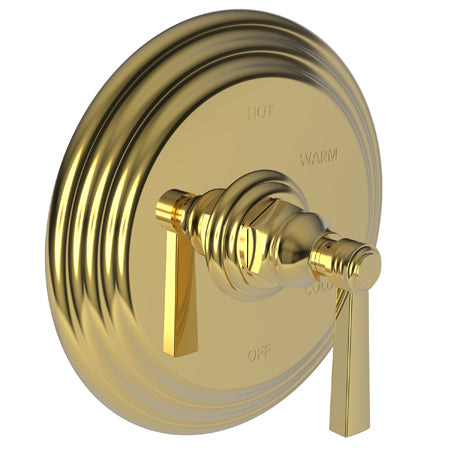 Newport Brass - Astor Balanced Pressure Shower Trim Plate with Handle. Less showerhead, arm and flange.