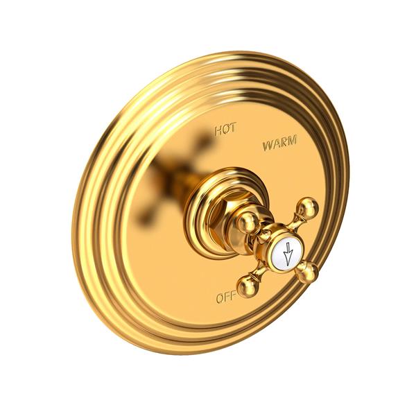 Newport Brass - Astor Balanced Pressure Shower Trim Plate with Handle. Less showerhead, arm and flange.