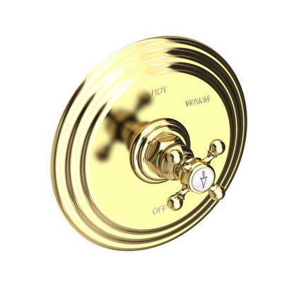 Newport Brass - Astor Balanced Pressure Shower Trim Plate with Handle. Less showerhead, arm and flange.