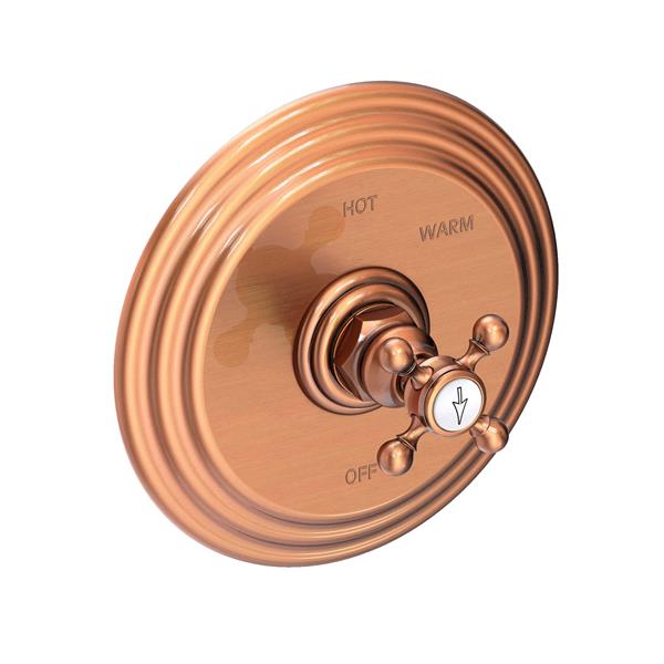 Newport Brass - Astor Balanced Pressure Shower Trim Plate with Handle. Less showerhead, arm and flange.