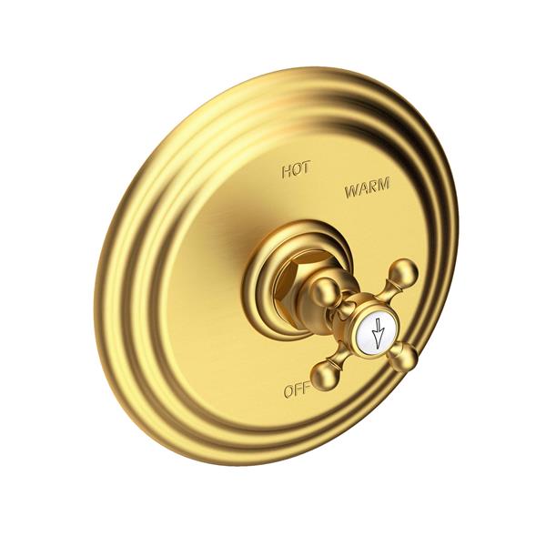 Newport Brass - Astor Balanced Pressure Shower Trim Plate with Handle. Less showerhead, arm and flange.