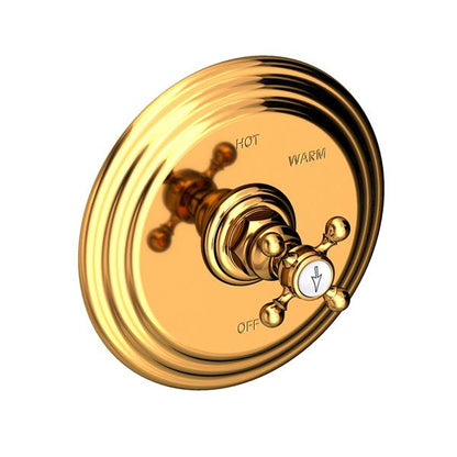 Newport Brass - Astor Balanced Pressure Shower Trim Plate with Handle. Less showerhead, arm and flange.