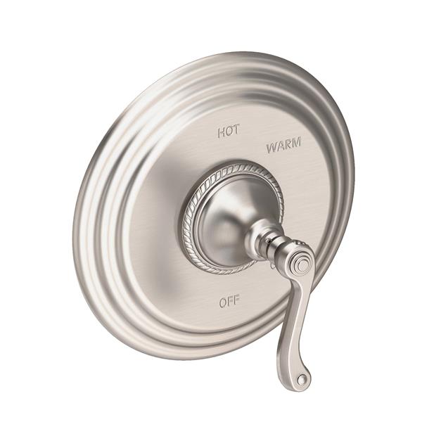 Newport Brass - Amisa Balanced Pressure Shower Trim Plate with Handle. Less showerhead, arm and flange.