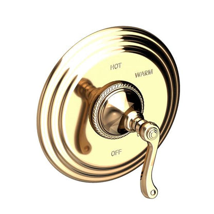 Newport Brass - Amisa Balanced Pressure Shower Trim Plate with Handle. Less showerhead, arm and flange.