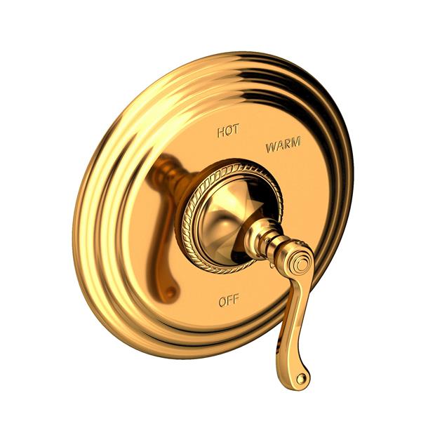 Newport Brass - Amisa Balanced Pressure Shower Trim Plate with Handle. Less showerhead, arm and flange.