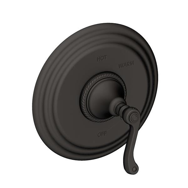 Newport Brass - Amisa Balanced Pressure Shower Trim Plate with Handle. Less showerhead, arm and flange.