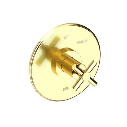 Newport Brass - East Linear Balanced Pressure Shower Trim Plate with Handle. Less showerhead, arm and flange.