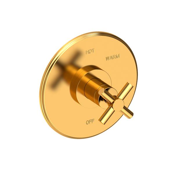 Newport Brass - East Linear Balanced Pressure Shower Trim Plate with Handle. Less showerhead, arm and flange.
