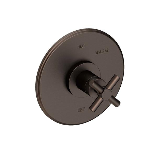 Newport Brass - East Linear Balanced Pressure Shower Trim Plate with Handle. Less showerhead, arm and flange.