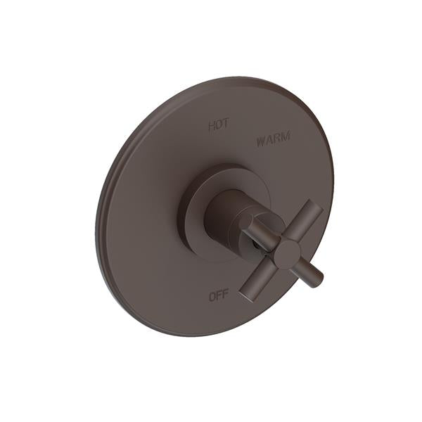 Newport Brass - East Linear Balanced Pressure Shower Trim Plate with Handle. Less showerhead, arm and flange.