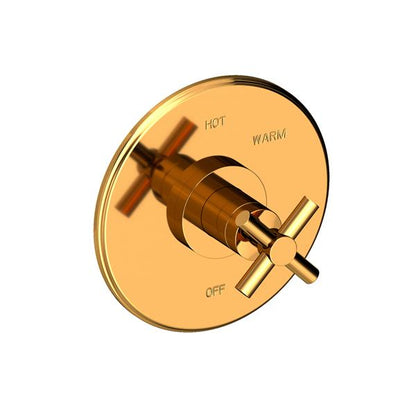 Newport Brass - East Linear Balanced Pressure Shower Trim Plate with Handle. Less showerhead, arm and flange.
