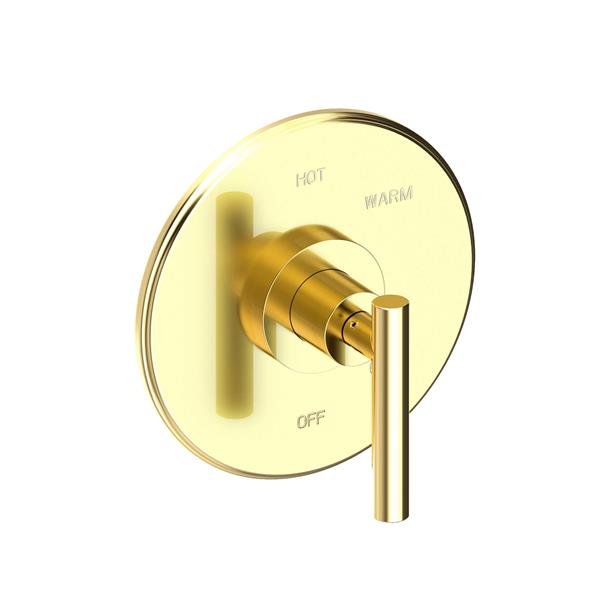 Newport Brass - East Linear Balanced Pressure Shower Trim Plate with Handle. Less showerhead, arm and flange.