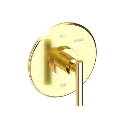 Newport Brass - East Linear Balanced Pressure Shower Trim Plate with Handle. Less showerhead, arm and flange.
