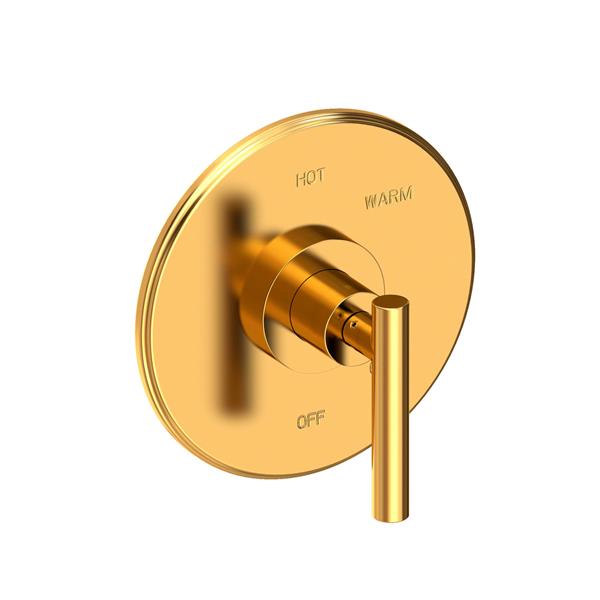Newport Brass - East Linear Balanced Pressure Shower Trim Plate with Handle. Less showerhead, arm and flange.