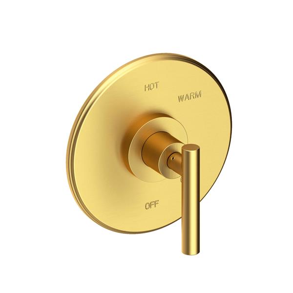 Newport Brass - East Linear Balanced Pressure Shower Trim Plate with Handle. Less showerhead, arm and flange.