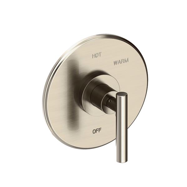 Newport Brass - East Linear Balanced Pressure Shower Trim Plate with Handle. Less showerhead, arm and flange.