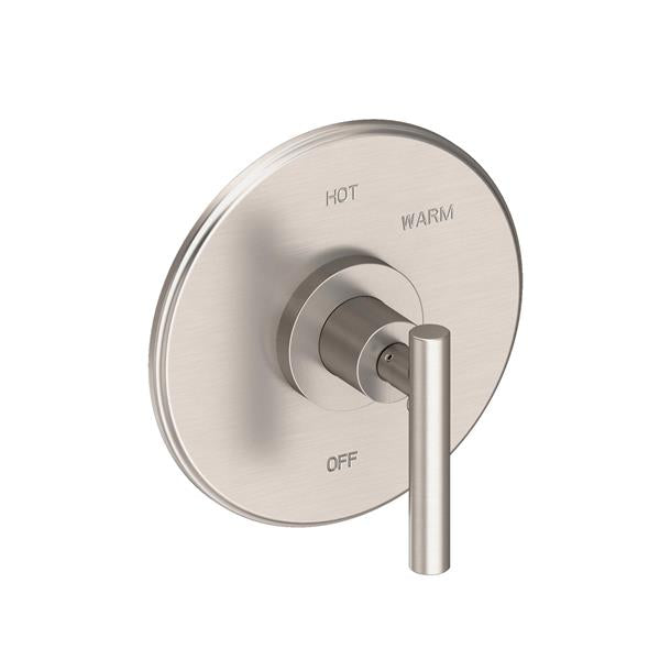 Newport Brass - East Linear Balanced Pressure Shower Trim Plate with Handle. Less showerhead, arm and flange.
