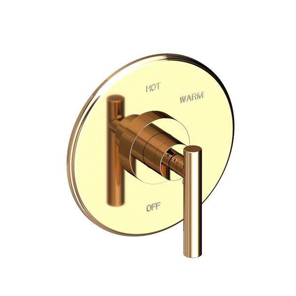 Newport Brass - East Linear Balanced Pressure Shower Trim Plate with Handle. Less showerhead, arm and flange.