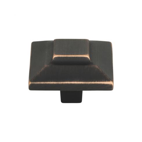 Atlas Homewares - Trocadero 1 1/2 Inch Length Square Knob