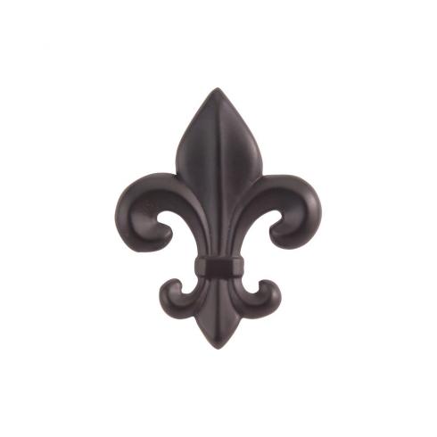 Atlas Homewares - Fleur de lys 2 1/4 Inch Length Novelty Knob