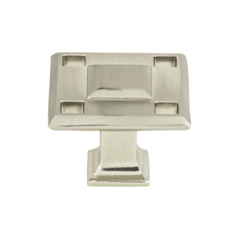 Atlas Homewares - Modern Craftsman 1 5/16 Inch Length Square Knob