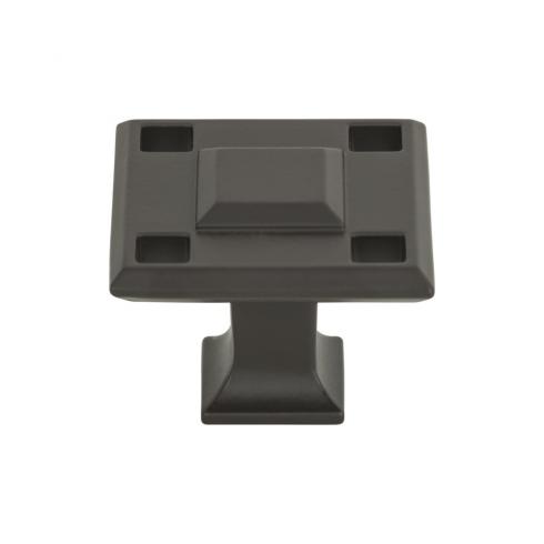 Atlas Homewares - Modern Craftsman 1 5/16 Inch Length Square Knob