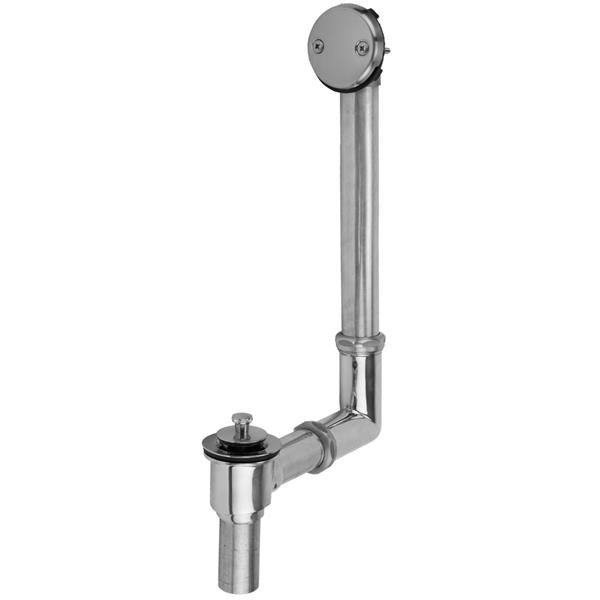 Jaclo - Brass Tub Drain Direct Outlet Lift & Turn (Two Hole) Tub Waste