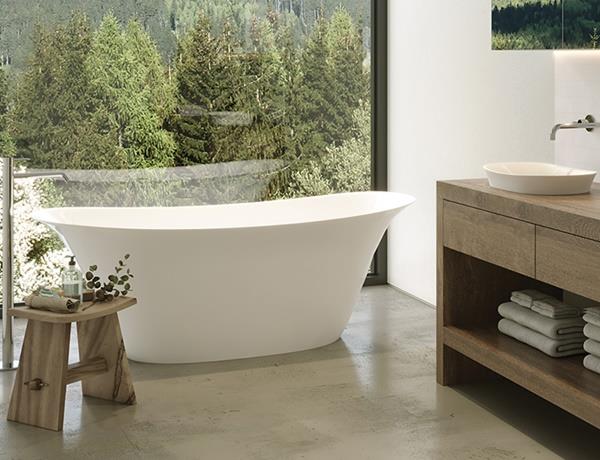 MTI - Maricela Mineral Composite Bathtub (72X32)