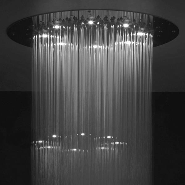 Jaclo - 40 Inch Diameter Chromatherapy CIRCOLARE FLAT Dream Light