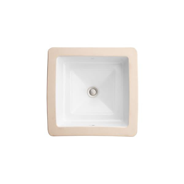 DXV - Pop Petite Square Under Counter Bathroom Sink