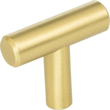 Elements - 1-9/16 Inch Overall Length Naples Cabinet  T Knob
