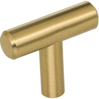 Elements - 1-9/16 Inch Overall Length Naples Cabinet  T Knob