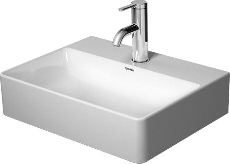 Duravit - DuraSquare 17 3/4" Rectangular Vessel Sink in White  and