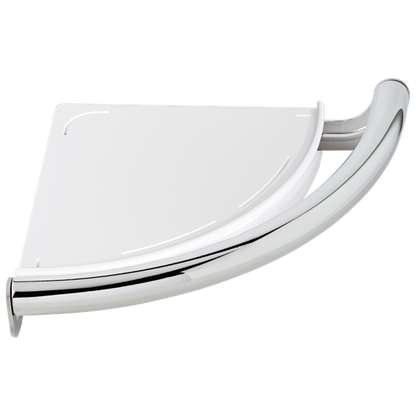 Delta - Bathsafety Contemporary Corner Shelf With Assist Bar