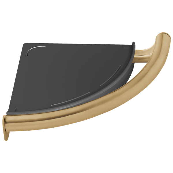 Delta - Bathsafety Contemporary Corner Shelf With Assist Bar