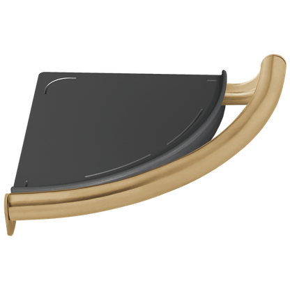Delta - Bathsafety Contemporary Corner Shelf With Assist Bar