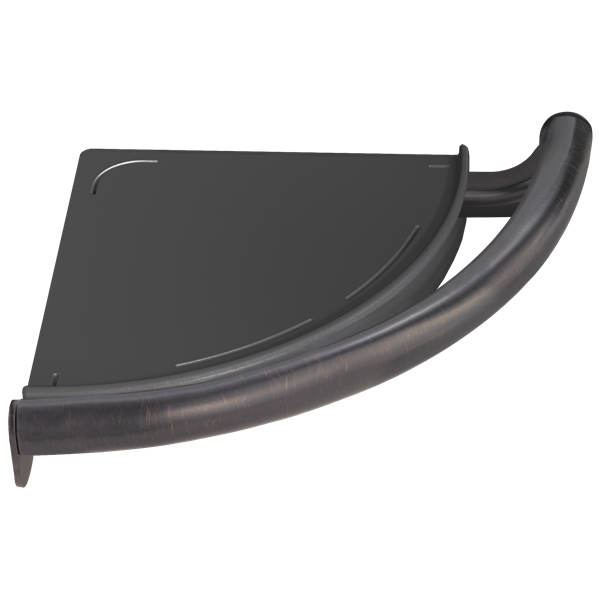 Delta - Bathsafety Contemporary Corner Shelf With Assist Bar