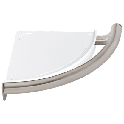 Delta - Bathsafety Contemporary Corner Shelf With Assist Bar