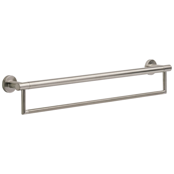 Delta - Bathsafety 24 Inch Contemporary Towel Bar With Assist Bar