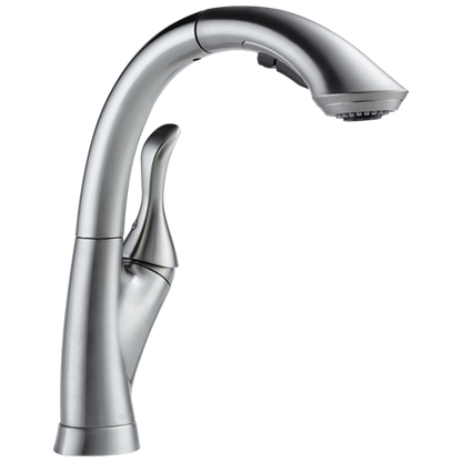Delta - Linden Single Handle Pull-Out Kitchen Faucet