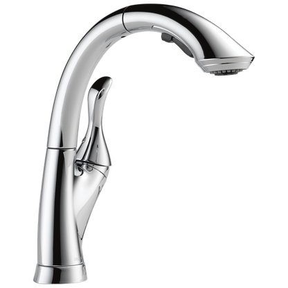 Delta - Linden Single Handle Pull-Out Kitchen Faucet