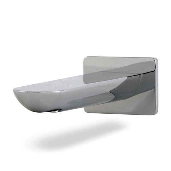 Lacava - Flou Wall-Mount Spout For A Bathtub. Mixer Sold Separately. Spout: 6 1/2 Inch, W: 3 Inch, H: 2 1/8 Inch.